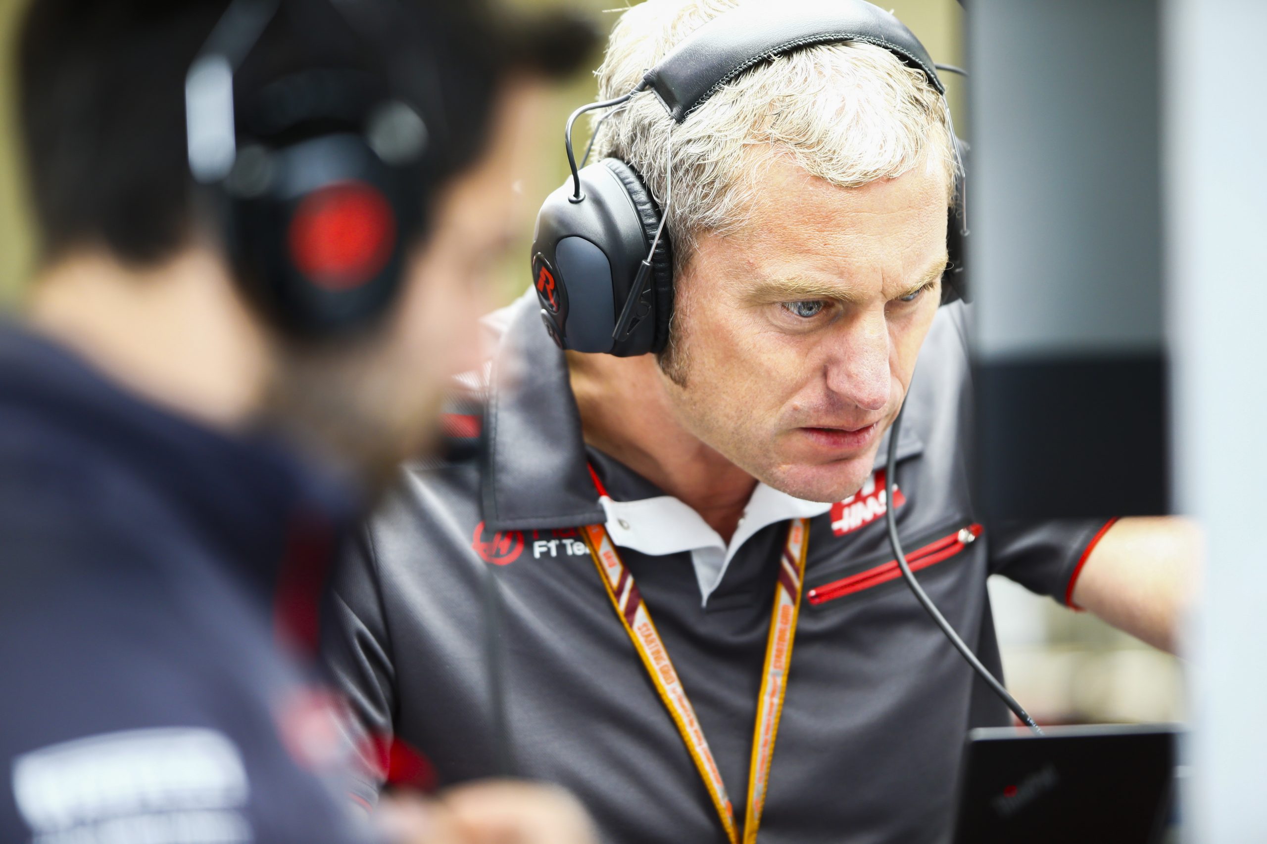 Stuart Cramp Chief Mechanic at Hass Formula1 team race focused Stuart Cramp Trackforward bio